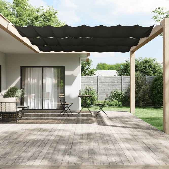 vidaXL Toldo vertical 140x270 cm tecido oxford branco